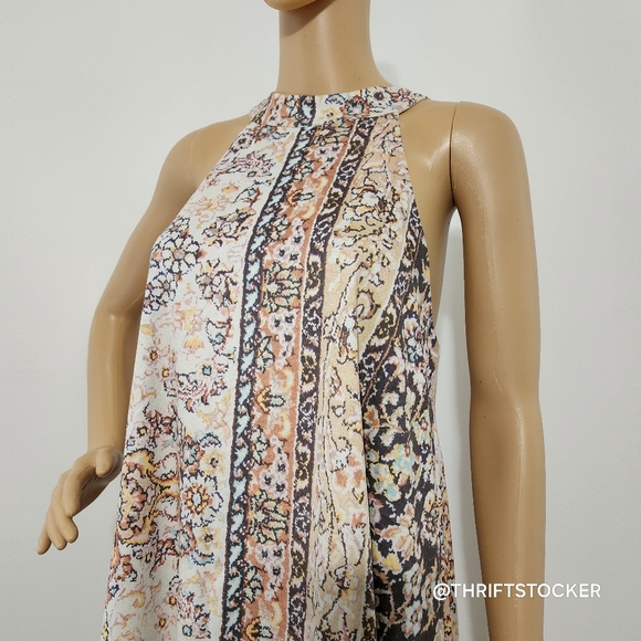 Judith March Floral Multicolor Sleeveless Dress - Picture 2 of 8